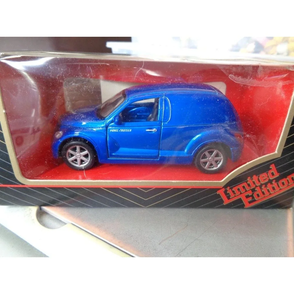 Limited Edition Chrysler Panel Cruiser Blue Die Cast Car NIB